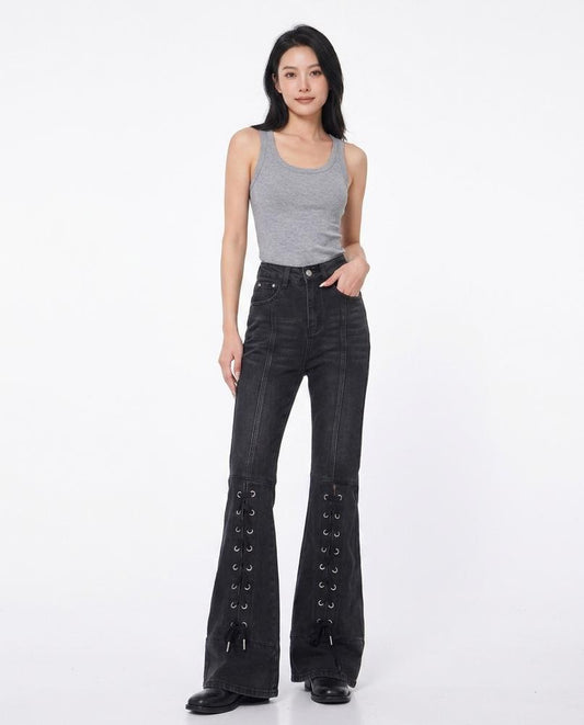 Nord Wear - Arhal | Flared Lace-Up Pants Women