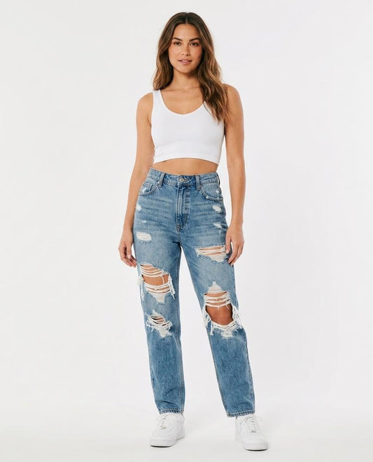 Nord Wear - Ellom | Ripped High-Waist Pants Women