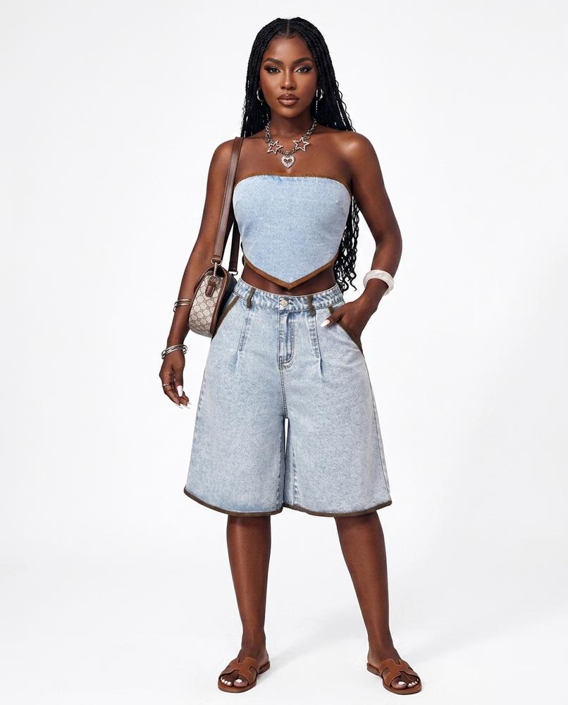 Nord Wear - Vemar | Two-Piece Denim Suit Women