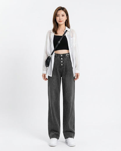 Nord Wear - Nimar | High-Waist Wide-Leg Pants Women