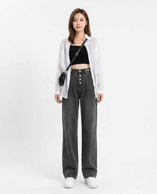 Nord Wear - Nimar | High-Waist Wide-Leg Pants Women