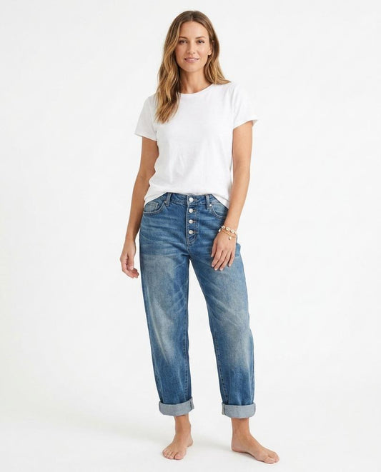 Nord Wear - Nisil | Button-Fly Straight-Leg Pants Women