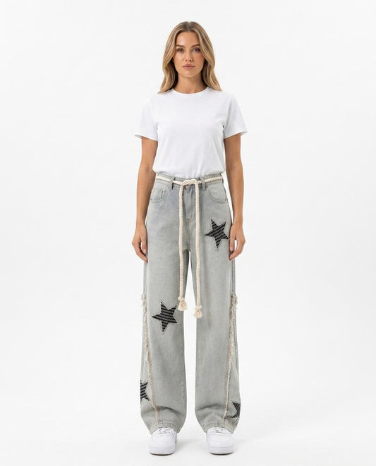 Nord Wear - Seram | Wide-Leg Appliquéd Pants Women
