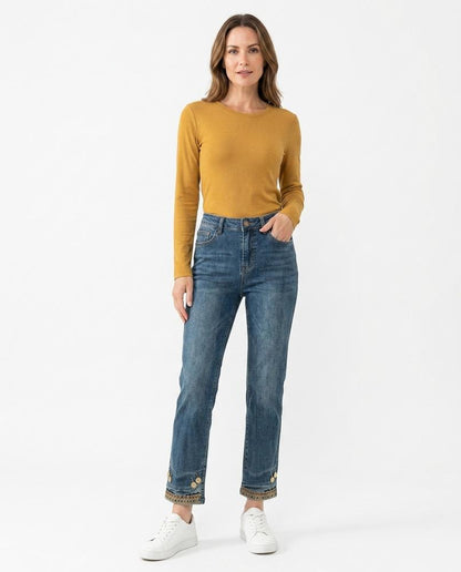 Nord Wear - Zeser | Straight-Cut Embroidered Pants Women