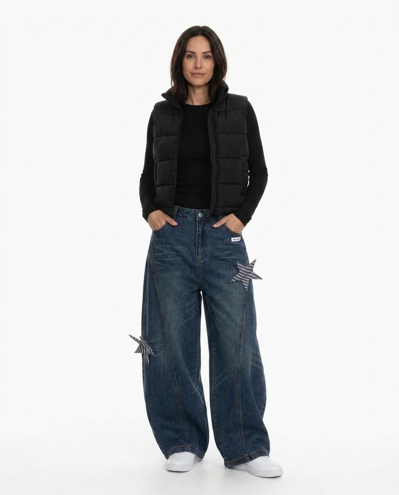 Nord Wear - Kamin | Wide-Leg Appliquéd Pants Unisex