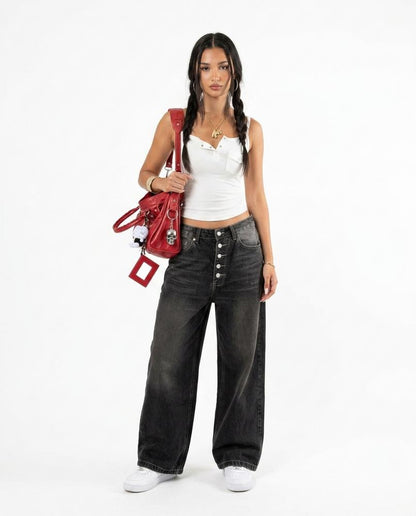 Nord Wear - Vatir | Wide-Leg Button-Fly Pants Women