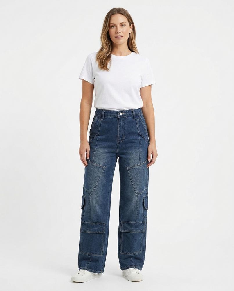 Nord Wear - Cosol | Cargo Denim Pants Women