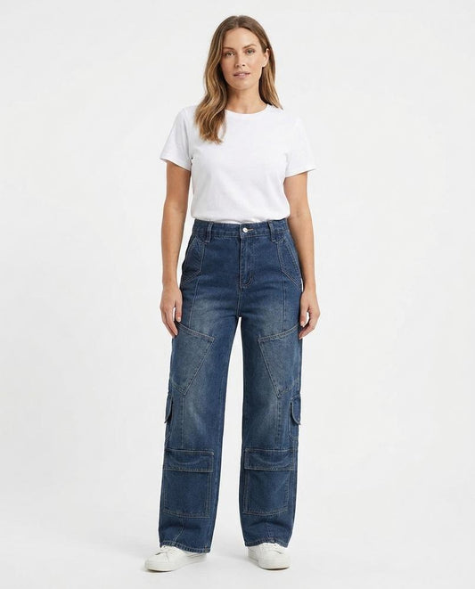 Nord Wear - Cosol | Cargo Denim Pants Women