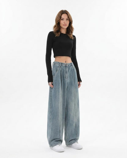 Nord Wear - Tanal | Wide-Leg Denim Pants Women