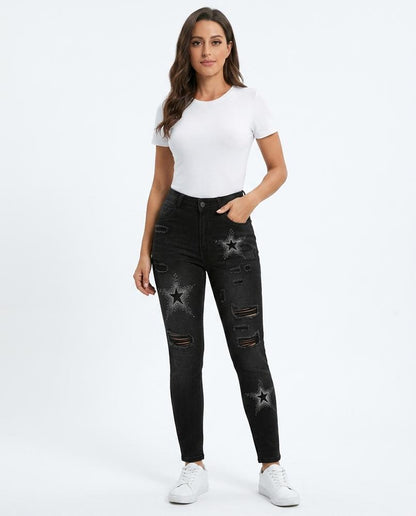 Nord Wear - Ralar | Ripped Embellished Pants Women
