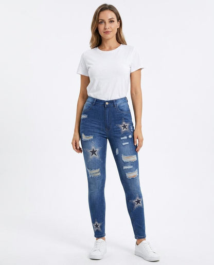 Nord Wear - Ralar | Ripped Embellished Pants Women