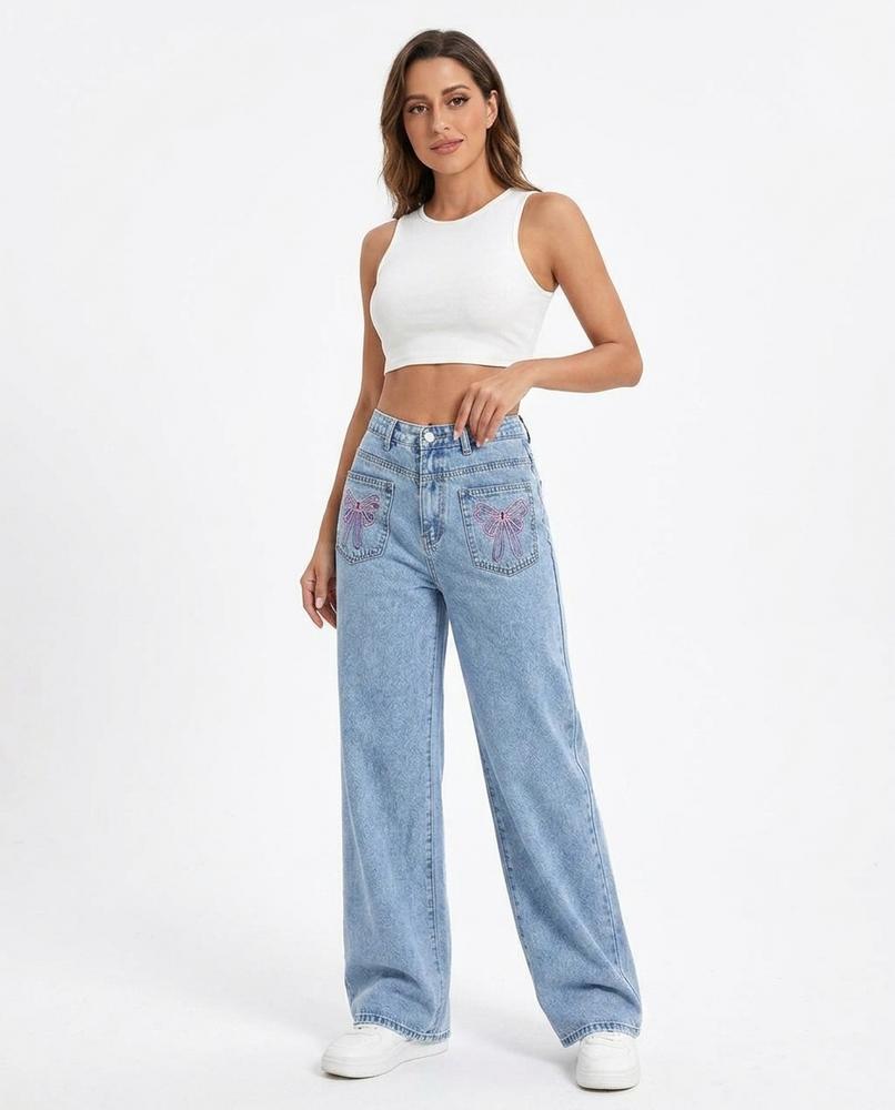 Nord Wear - Yosin | Embroidered Wide-Leg Pants Women