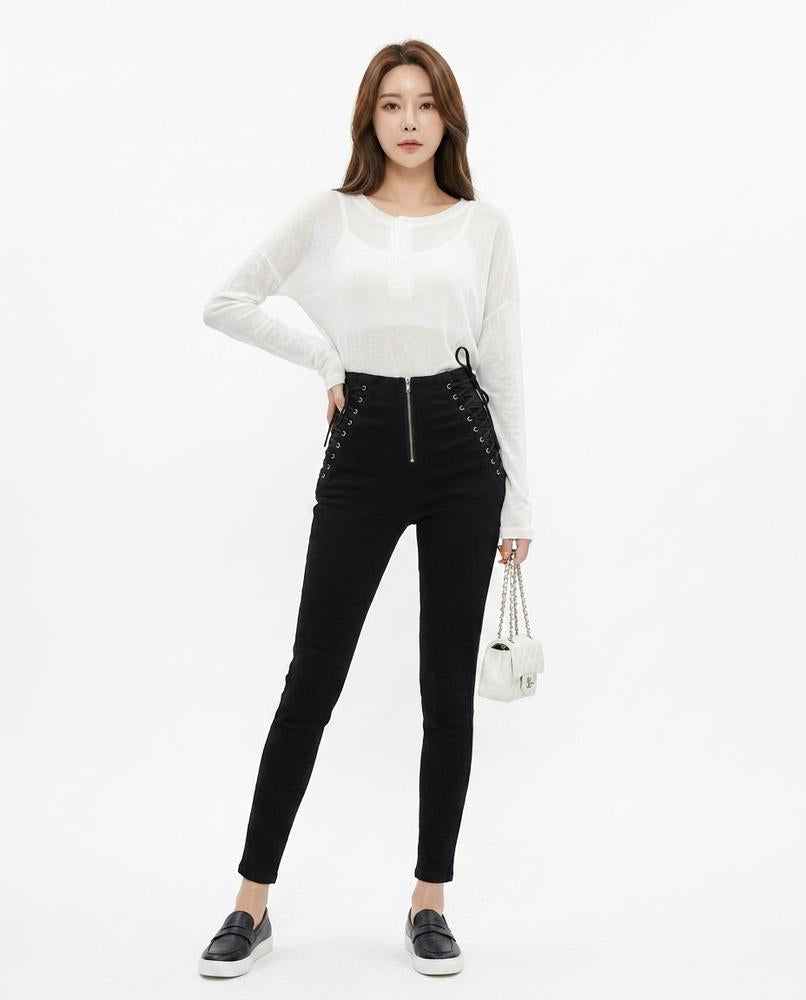 Nord Wear - Semer | High-Waisted Lace-Up Pants Women
