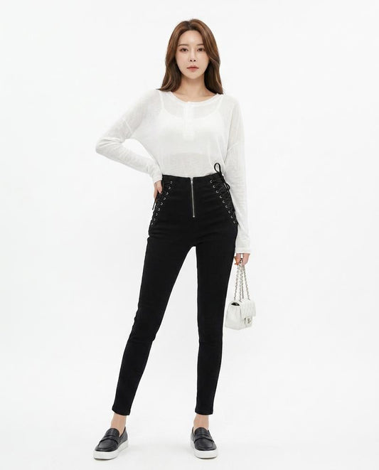 Nord Wear - Semer | High-Waisted Lace-Up Pants Women