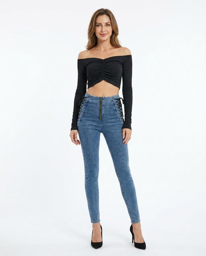 Nord Wear - Semer | High-Waisted Lace-Up Pants Women
