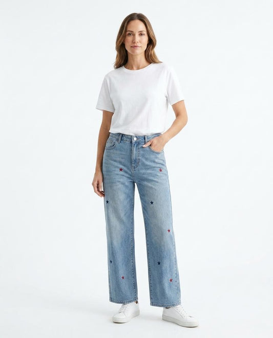 Nord Wear - Cavin | Embroidered Wide-Leg Pants Women