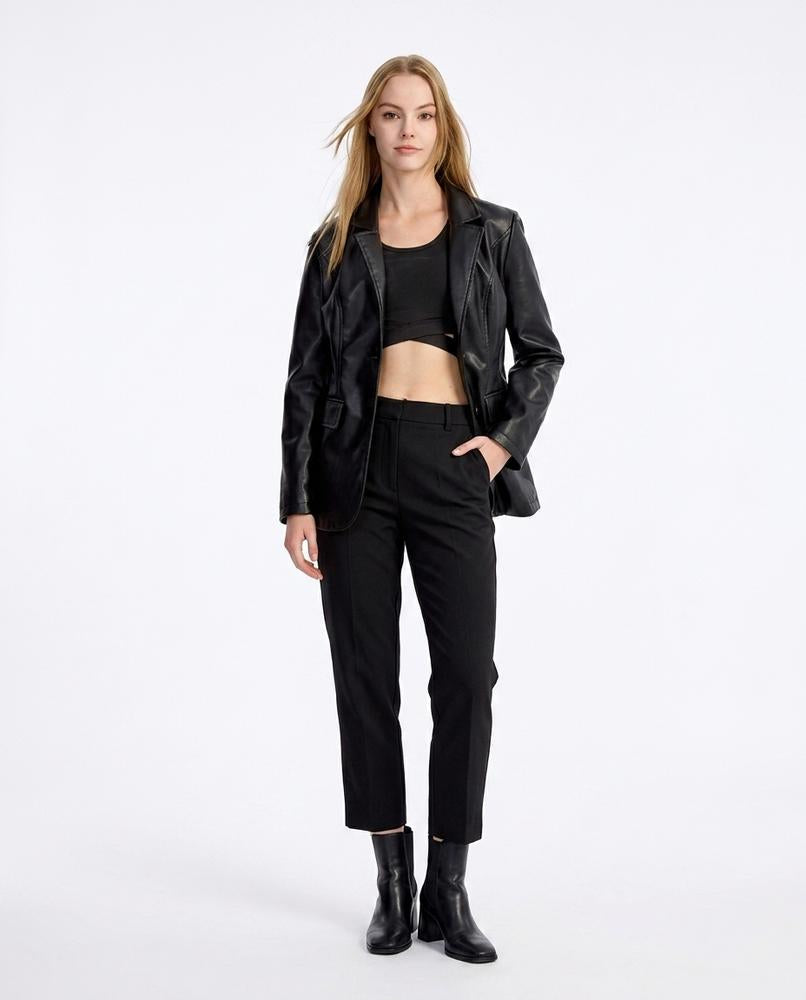 Nord Wear - Arlen | Faux Leather Slim Fit Jacket Women