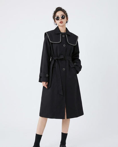 Nord Wear - Velen | Belted Sailor-Collar Coat Women