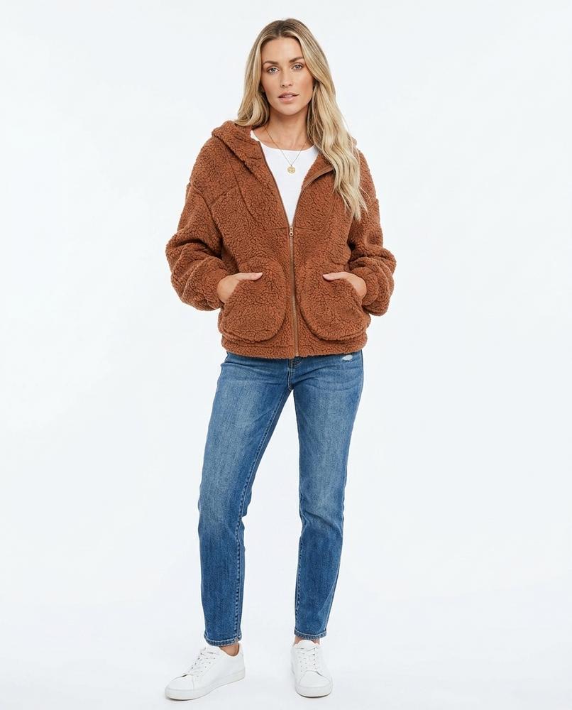 Nord Wear - Rovin | Hooded Teddy Jacket Women