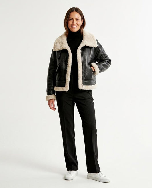 Nord Wear - Zemor | Faux Leather Lined Jacket Women