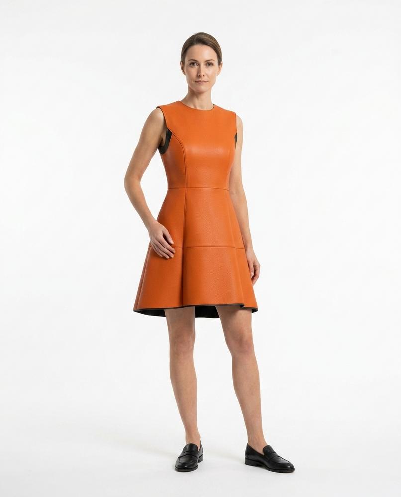 Nord Wear - Tisil | Sleeveless Leather-Look Dress Women