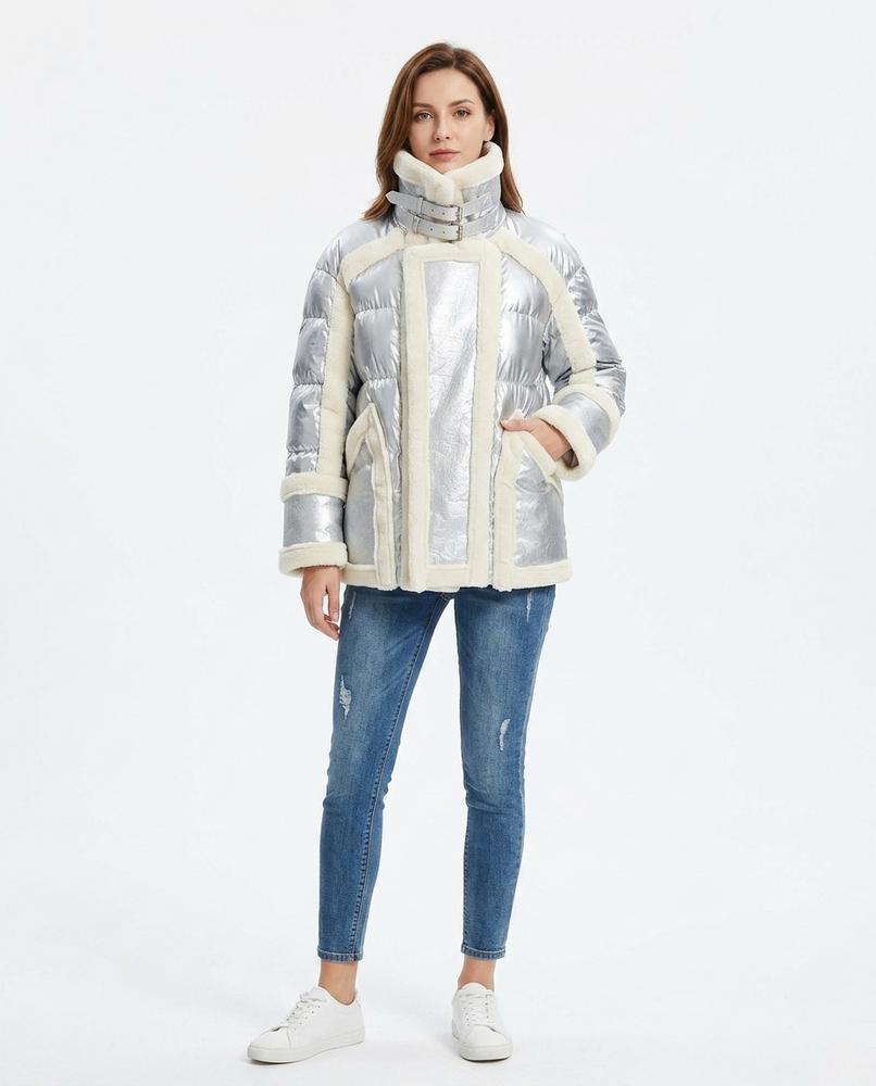 Nord Wear - Covin | Shearling-Trimmed Padded Jacket Women