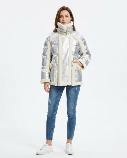 Nord Wear - Covin | Shearling-Trimmed Padded Jacket Women