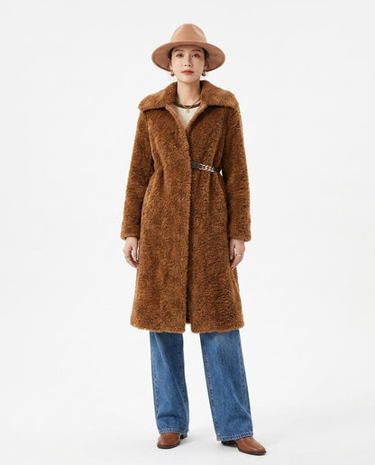 Nord Wear - Visel | Textured Belted Coat Women