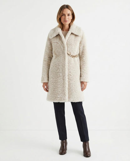 Nord Wear - Visel | Textured Belted Coat Women