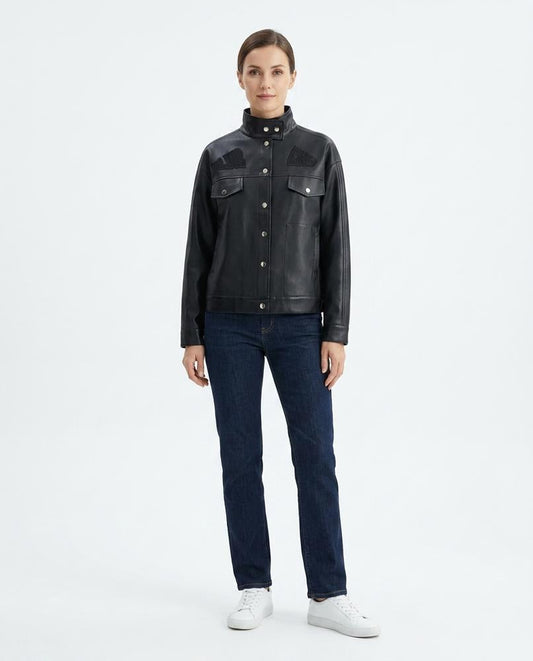 Nord Wear - Leran | Patched Stand-Collar Jacket Women