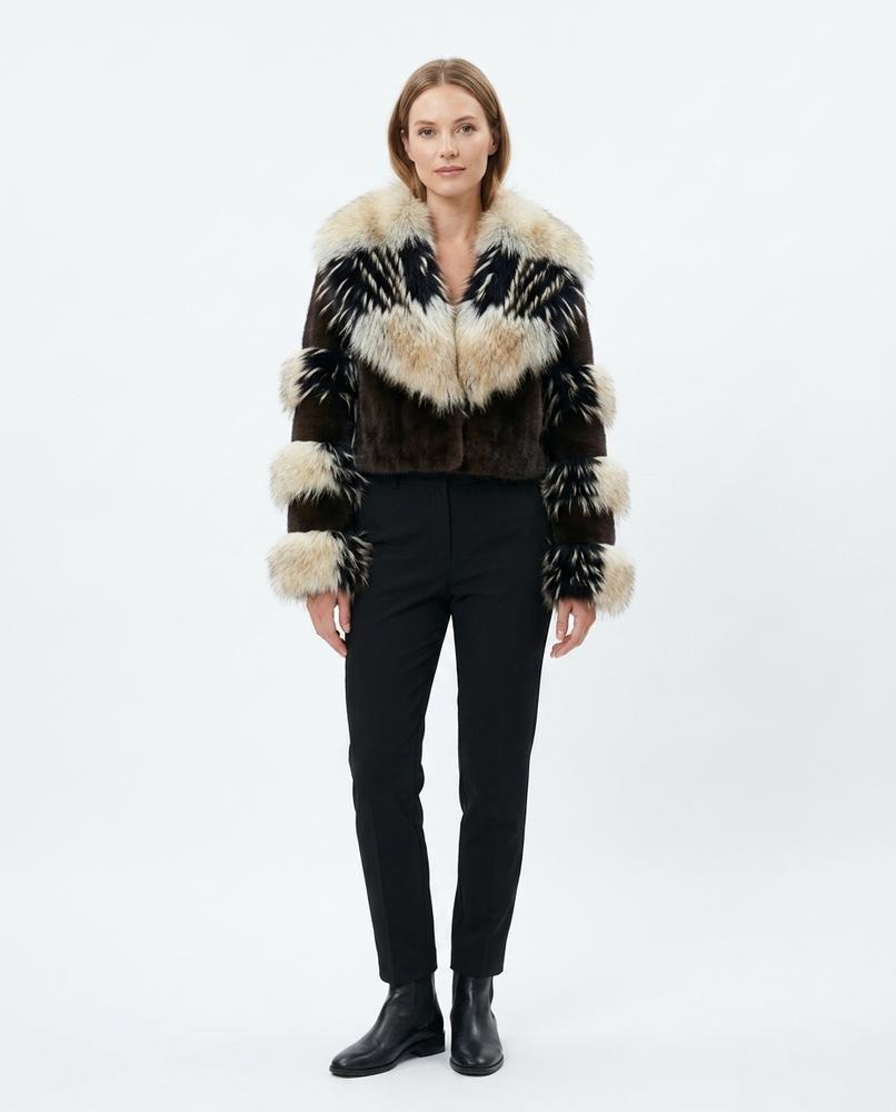 Nord Wear - Minor | Faux-Fur Cropped Jacket Women