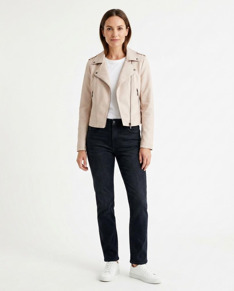 Nord Wear - Daken | Asymmetrical Faux Suede Jacket Women