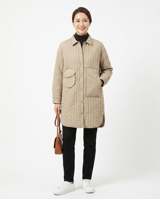 Nord Wear - Varon | Quilted Collared Coat Women