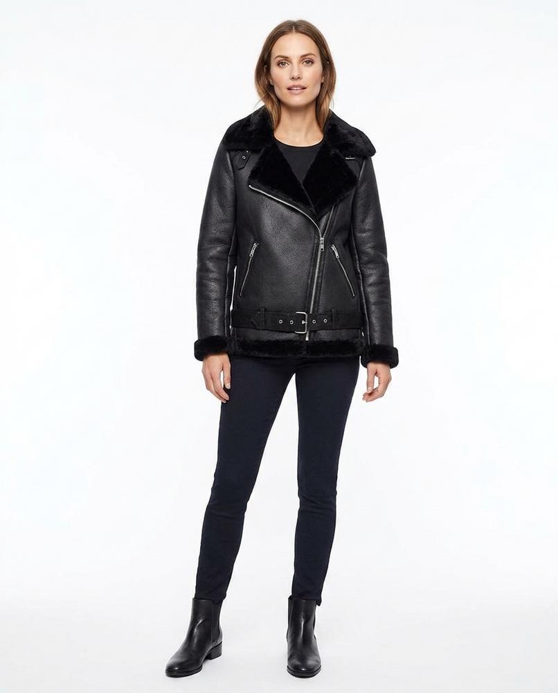 Nord Wear - Zesan | Shearling-Lined Belted Jacket Women