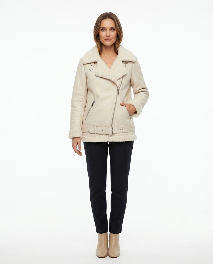 Nord Wear - Zesan | Shearling-Lined Belted Jacket Women