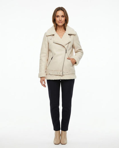 Nord Wear - Zesan | Shearling-Lined Belted Jacket Women