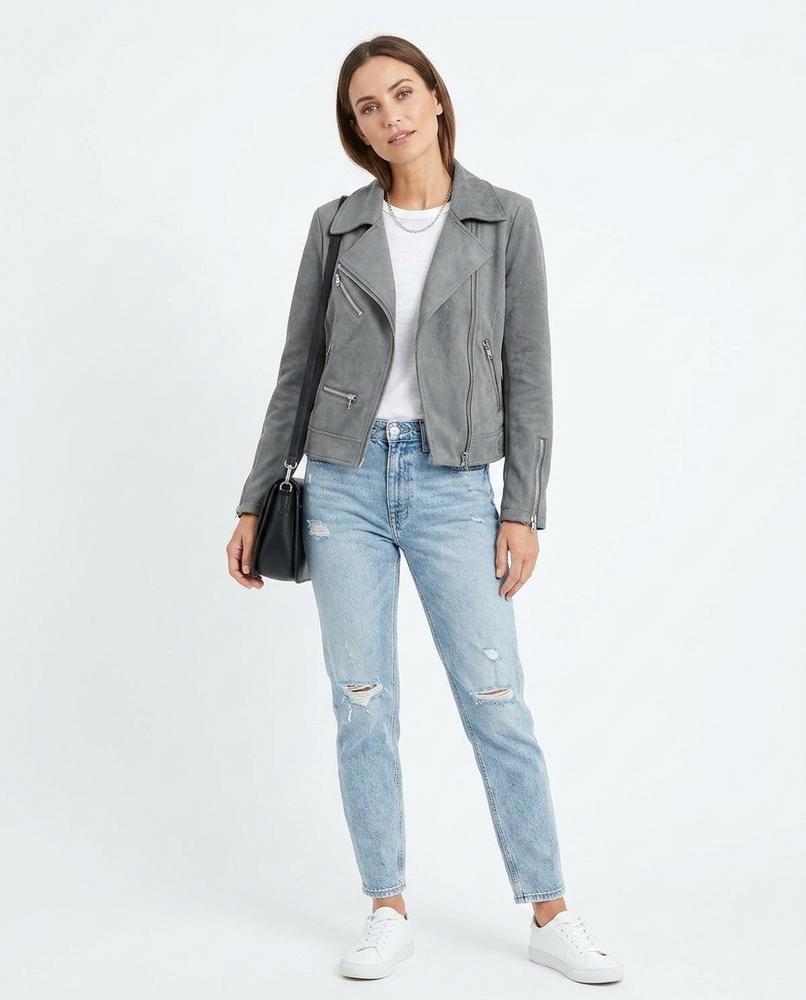 Nord Wear - Nizan | Asymmetrical Sueded Jacket Women