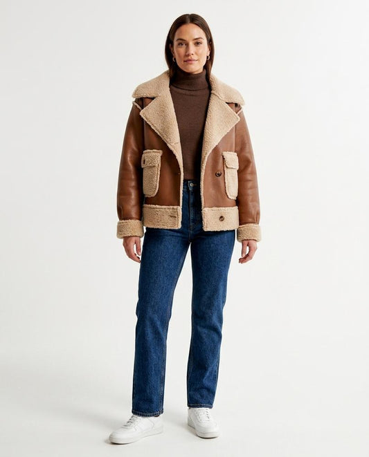 Nord Wear - Losen | Shearling-Lined Two-Tone Jacket Women