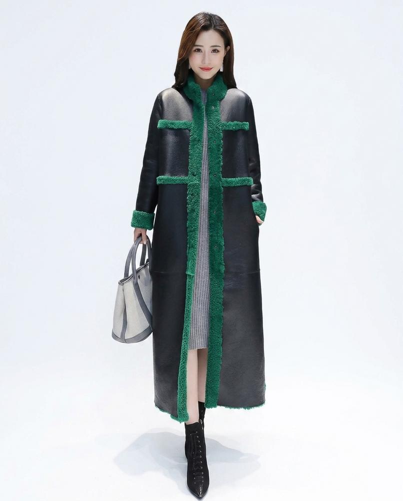 Nord Wear - Ellar | Shearling-Trimmed Longline Coat Women