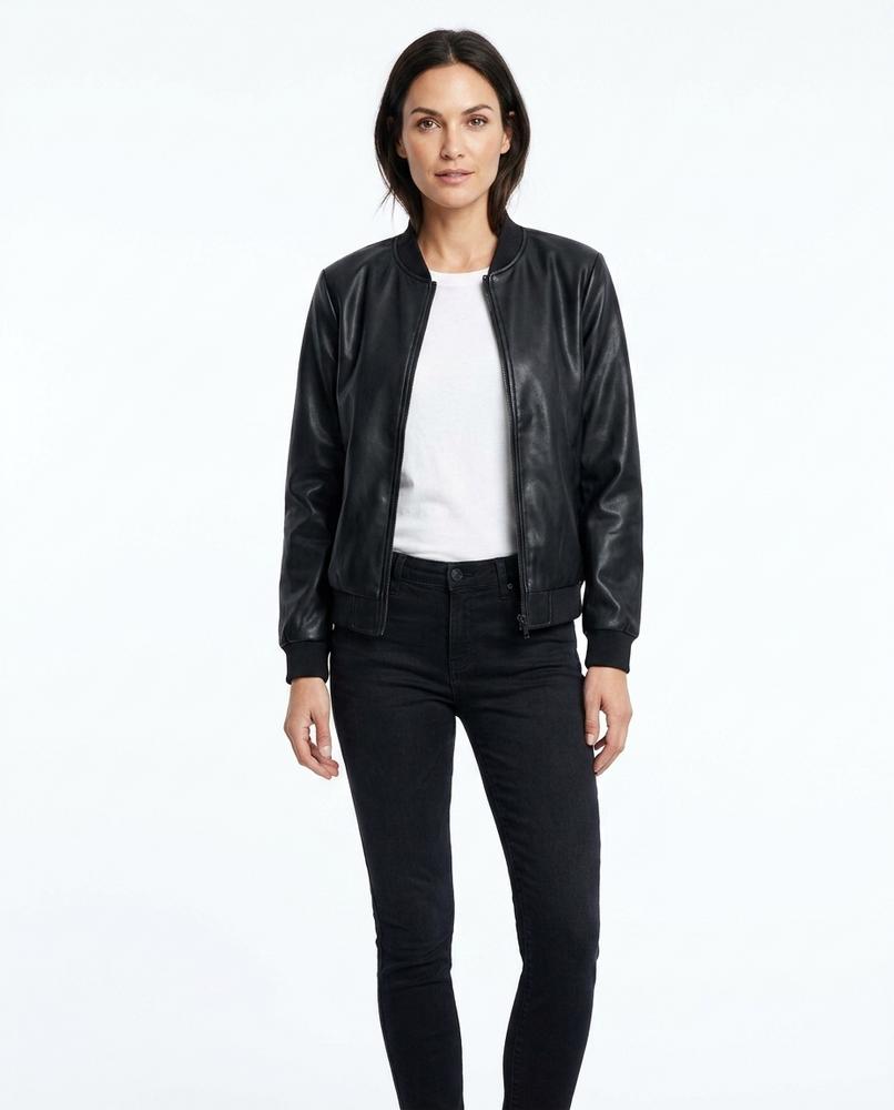 Nord Wear - Ardar | Faux-Leather Bomber-Style Jacket Women