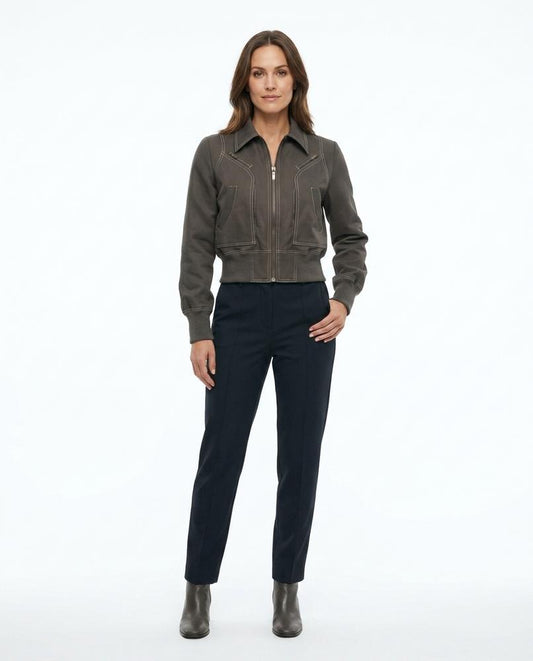 Nord Wear - Lysen | Contrast-Stitched Cropped Jacket Women