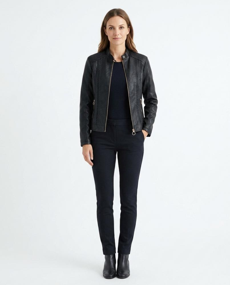 Nord Wear - Elsel | Tailored Faux-Leather Jacket Women