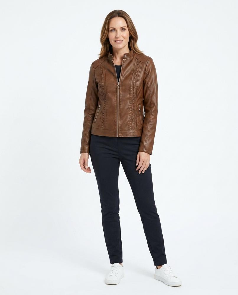 Nord Wear - Elsel | Tailored Faux-Leather Jacket Women