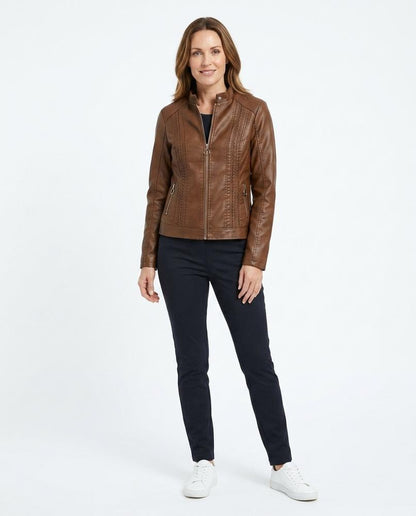 Nord Wear - Elsel | Tailored Faux-Leather Jacket Women
