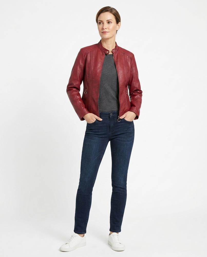 Nord Wear - Elsel | Tailored Faux-Leather Jacket Women