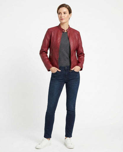 Nord Wear - Elsel | Tailored Faux-Leather Jacket Women