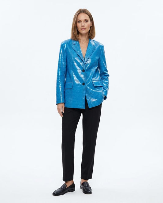 Nord Wear - Colom | Croc-Embossed Single-Breasted Blazer Women