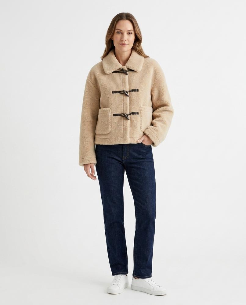 Nord Wear - Rosol | Teddy Fleece Toggle-Fastening Jacket Women