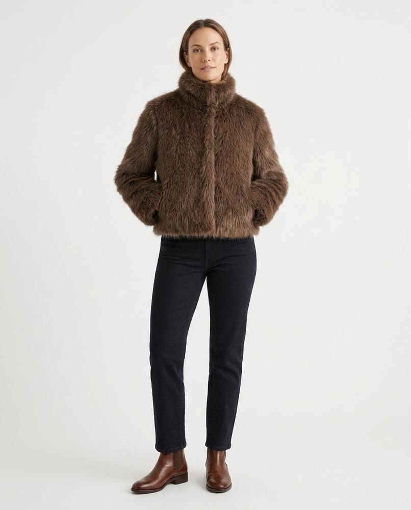 Nord Wear - Camon | Faux-Fur High-Neck Jacket Women