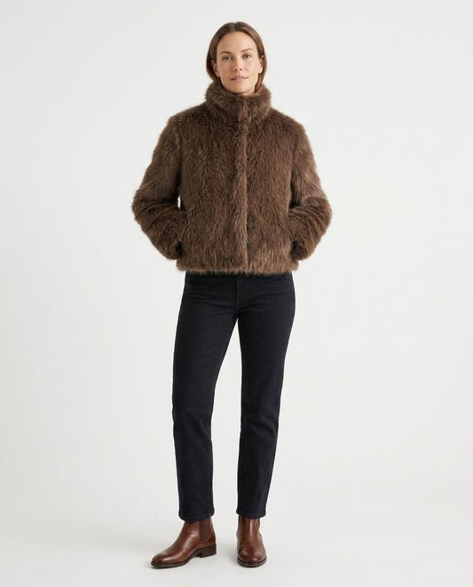 Nord Wear - Camon | Faux-Fur High-Neck Jacket Women